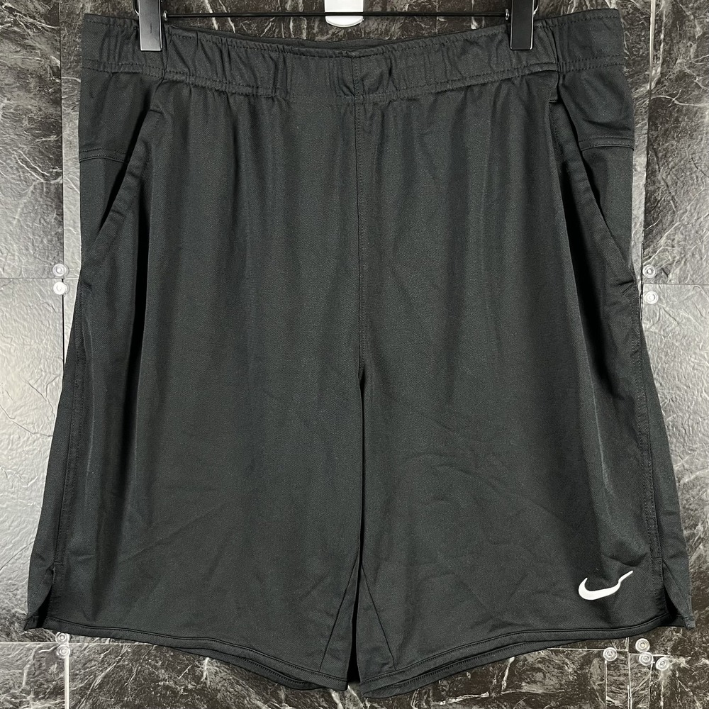 Nike Men's Black Dri-Fit Running Shorts Large